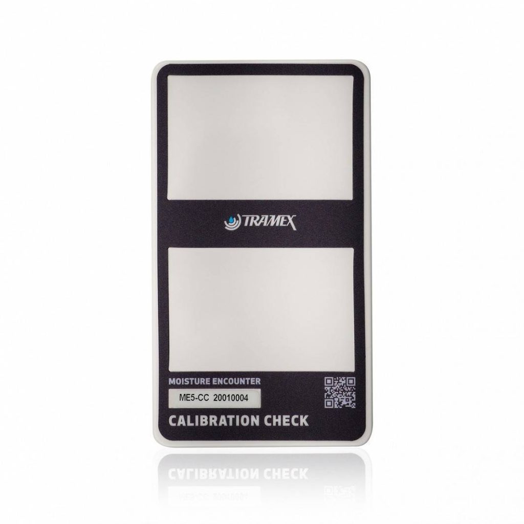 Moisture Encounter 5 Calibration Check Box