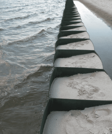 Multi-Cellular Concertina Flood Barrier
